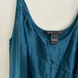 Marc Jacobs Teal Silk Dress